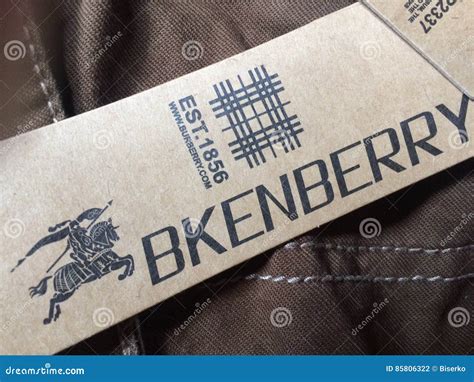 fake burberry logo